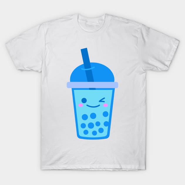 Happy boba T-Shirt by artoriaa